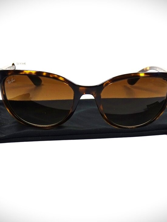 RAY-BAN RB 4167 Emma 59-20-130 Havana Frame Brown Lens Sunglasses
